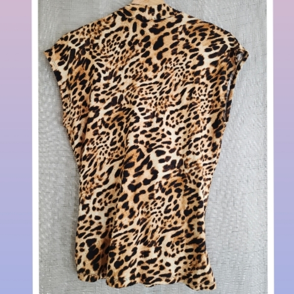 🐆I.N.C Leopard Print Blouse🐆 - Picture 3 of 3